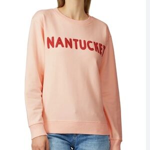 J. Crew Women's Pink Nantucket Sweatshirt